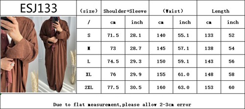 Muslim Abaya Kaftan Open Dress Women Saudi Arab Dubai Cardigan Kimono Loose Robe - Imagen 5 de 215