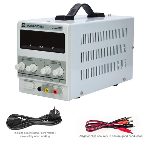 Regulated Lab Power Supply Adjustable 60V 5A Stabilizer Switching Bench ...