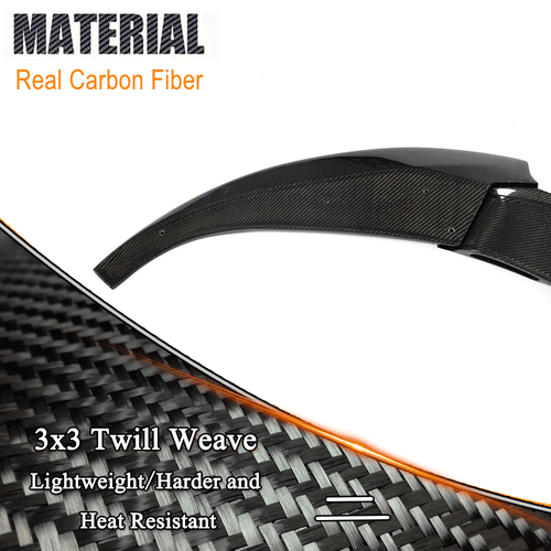 Se adapta a BMW F06 F12 F13 M6 2013-19 alerón delantero de carbono labio del alerón labio delantero - Imagen 7 de 10