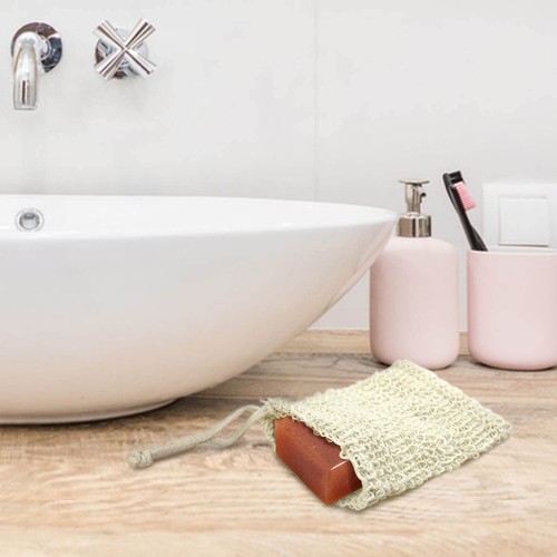 5 Pack Natural Sisal Soap Saver Bags – Eco-Friendly, Exfoliating, Zero Waste - Picture 6 of 7