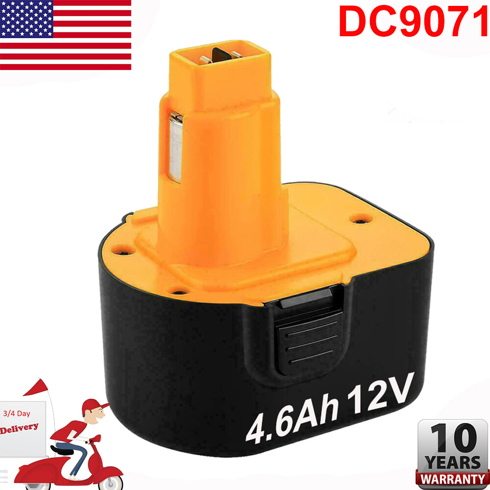 12V XRP Battery for DEWALT DC9071 12Volt DW9072 DW9071 DE9075 DE9071 4