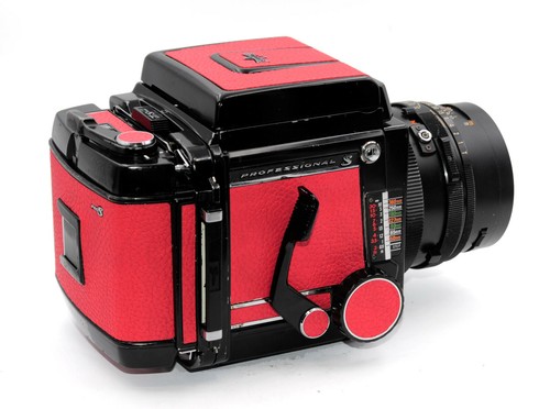 Cubierta de repuesto Mamiya RB67 Professional S - cuero PU - marroquí, suave - Imagen 2 de 8