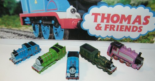 Thomas the Tank Engine Party Favors Set of 14 with10 Trains, 2 Stickers 2 Rings - Picture 4 of 7