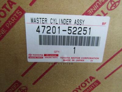y＊s shop TOYOTA BELTA 1.3L 2WD SCP92 CYLINDER SUB-ASSY BRAKE MASTER 47201