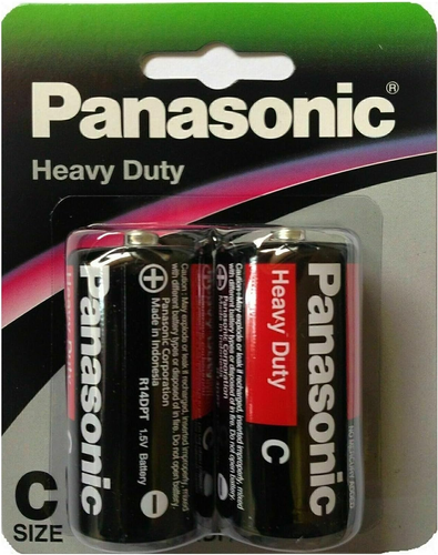 Panasonic C Heavy Duty Battery 2 Pack - Picture 3 of 12
