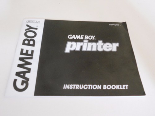 NINTENDO GAMEBOY MANUAL DEL JUEGO FOLLETO DE INSTRUCCIONES CONSOLA ELEGIR SEGÚN SEA NECESARIO - Imagen 10 de 14