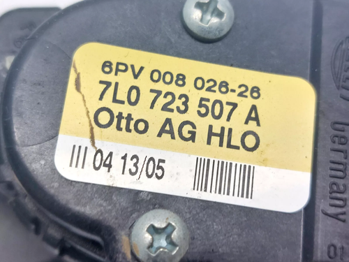 VOLKSWAGEN TOUAREG 7L 2005 ACCELERATOR THROTTLE PEDAL 7L0723507A - Bild 14 von 14