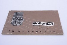   ROLLEI, ROLLEIFLEX 3.5F CAMERA ORIGINAL INSTRUCTIONS MANUAL DUTCH 129-1