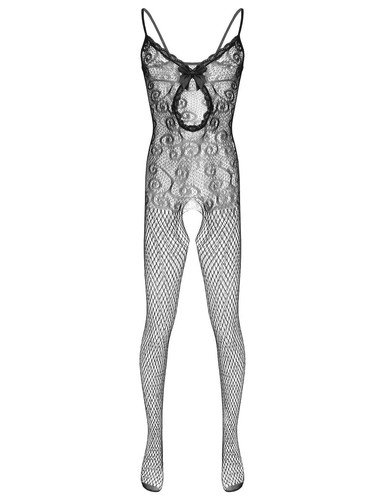 UK Men's Full Body Pantyhose Fishnet Sheer Body Stocking Bodysuit Underwear - Picture 52 of 71
