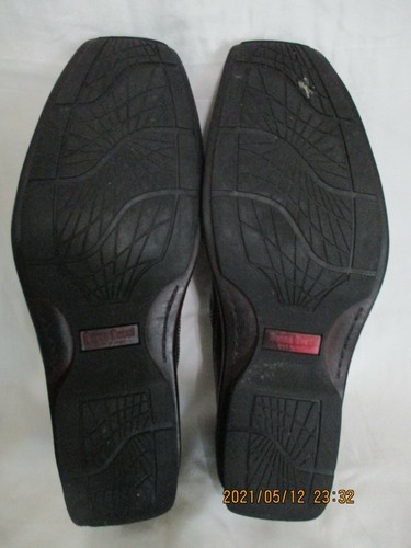 BACCO BUCCI+MEN'S SHOES+LOAFER+SLIP-ON+LEATHER+BLACK+SIZE 10+MADE IN ITALY - Picture 8 of 11