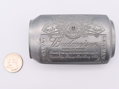 Budweiser Anheuser Busch Beer Can Belt Buckle - Picture 3 of 3