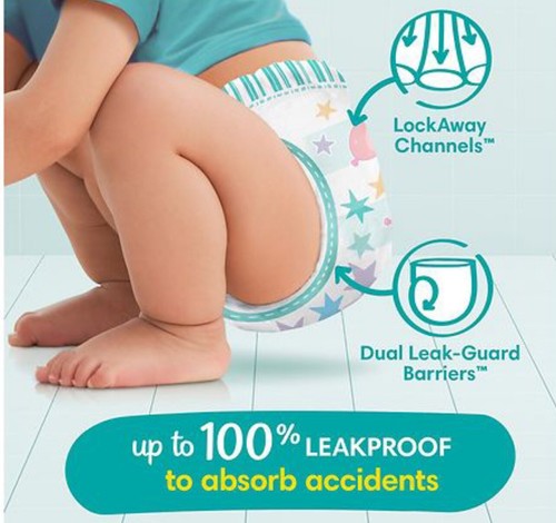 (2) Pampers Easy Ups Girls & Boys Size 2T-3T My Little Pony Training Underwear - Picture 3 of 7