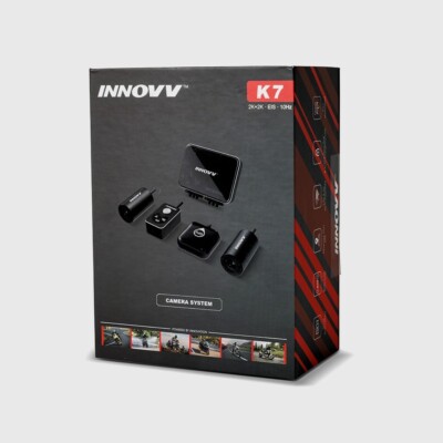 INNOVV K7 Motorcycle Dashcam, Dual Camera