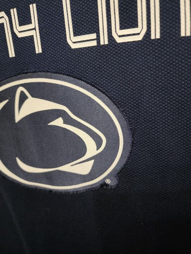 Penn State Nittany Lions Majestic Throw Back Long sleeve Shirt Sz XL - Picture 2 of 12