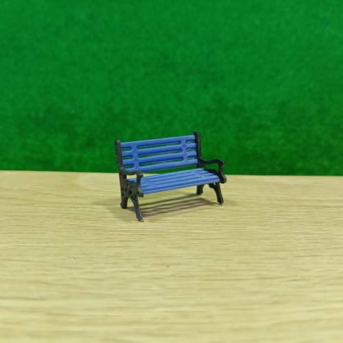 Ekstra Model 10 Pcs of O Scale 1:50 Park Chair Bench Settle - Colors Available - Picture 16 of 16