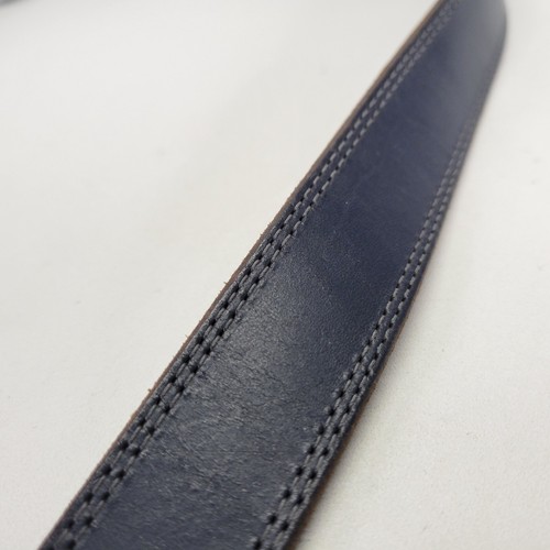 Talbots Leather Belt 42 XL Blue 6928 - Imagen 10 de 13