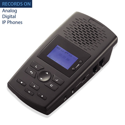 RECORDERGEAR TR600 LANDLINE PHONE RECORDER  | CALL RECORDER | AUTO RECORD | 16GB