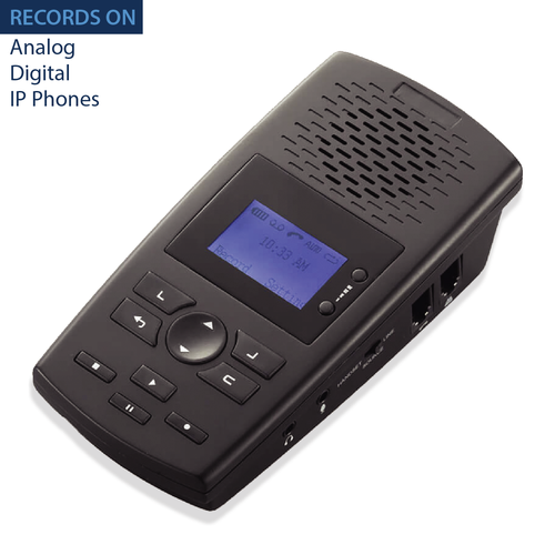 RECORDERGEAR TR600 LANDLINE PHONE RECORDER  | CALL RECORDER | AUTO RECORD | 16GB - Picture 1 of 8