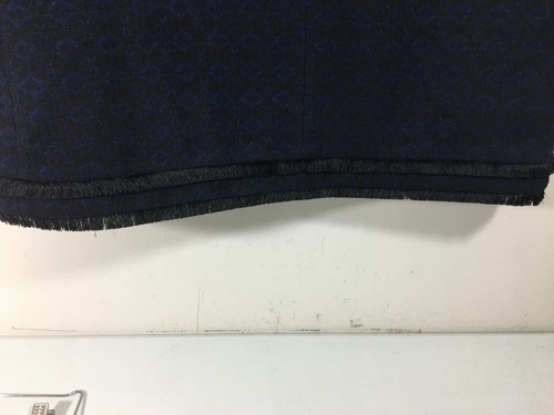 Carolina Belle Montreal Jacke Navy und Schwarz Fransen Detail Gr. XS - Bild 4 von 4