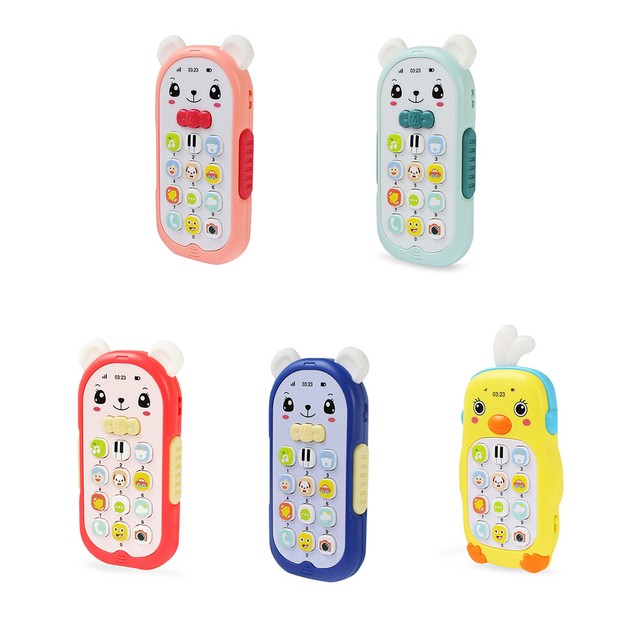 Baby Phone Toy Simulation Cellphone Music Sound Machine Kid Early Education Toy Baby Phone Toy Simulation Cellphone Music Sound Machine Kid Early Education Toy