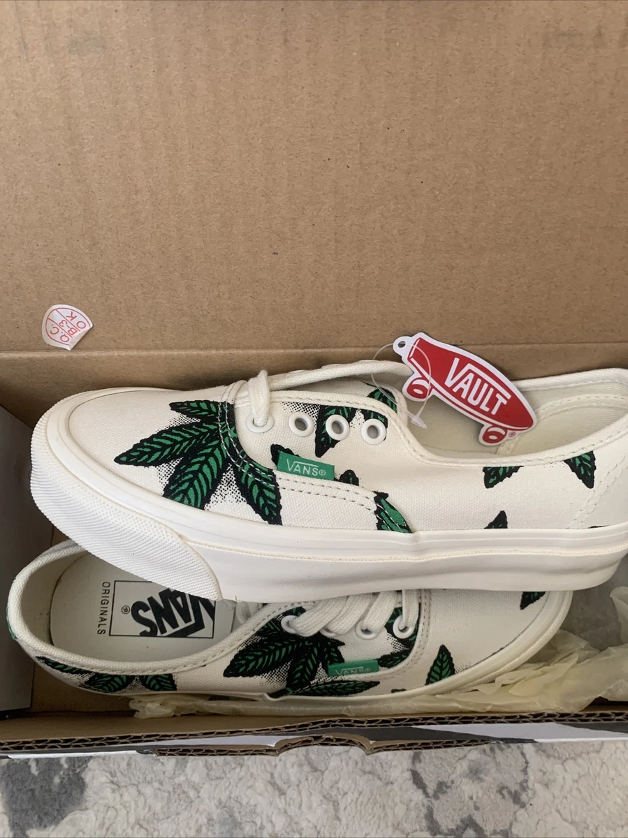 Vans OG Authentic LX Sweet Leaf - White for sale | eBay