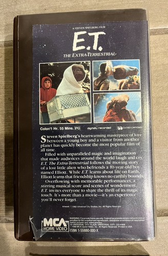 VHS Lot Lucas Spielberg Star Wars Trilogy E.T. Fievel Land Before Time - Picture 5 of 7