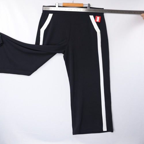 Spanx Womens Track Pants AirEssentials Striped Wide Leg Black 20617 Size NWT - Bild 80 von 83