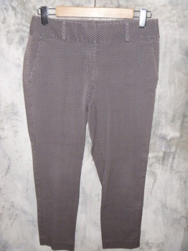 ANN TAYLOR LOFT JULIE SKINNY ANKLE PANTS SIZE 4 .. WOW!!! - Picture 3 of 6