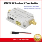 1M-750MHz 3W HF FM VHF UHF Broadband RF Power Amplifier FM Transmitter Amplifier
