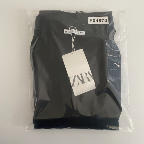 Zara Bodycon Off the Shoulder Maxi Dress Womens Small Long Sleeve Black Stretch - 第 11/11 張圖片