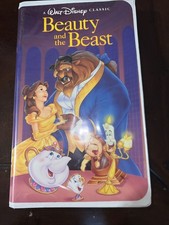 Collectors  Beauty and The Beast VHS 1992 Walt Disney's Black Diamond Classic