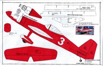 1/2 A profile Cosmic Wind U-Control plans