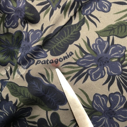 Vintage Patagonia Capilene Hemd Herren XL grau blau tropisch Blumen Made USA 90s - Bild 4 von 10