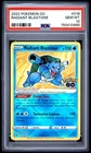 POKEMON RADIANT BLASTOISE 018 POKEMON GO 2022 PSA 10