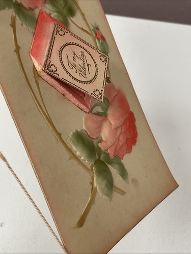 Antique Raphael Tuck & Sons Artistic Valentines Card 1149 Golden Ring Cowen Poem - Picture 6 of 24