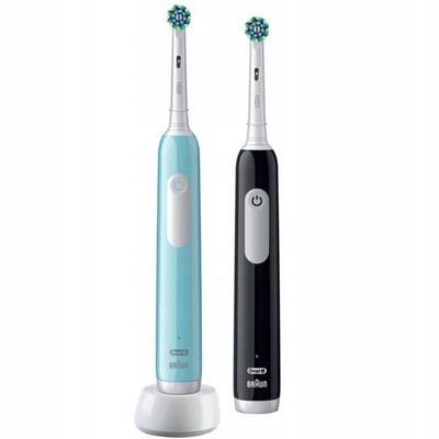 SZCZOTECZKA ELEKTRYCZNA ORAL-B PRO SERIES 1 DUO BLACK / BLUE BOX
