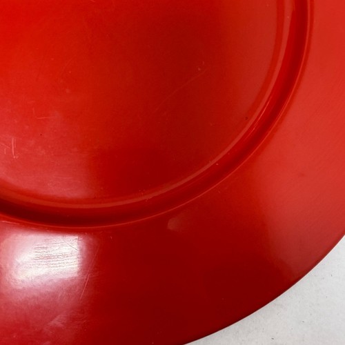 3 Placas Cargador Himark Italia Rojo Vintage Redondas Metal Woodward Lothrop Catálogo - Imagen 5 de 6