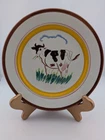 STANGL POTTERY "COUNTRY LIFE" COW PLATE