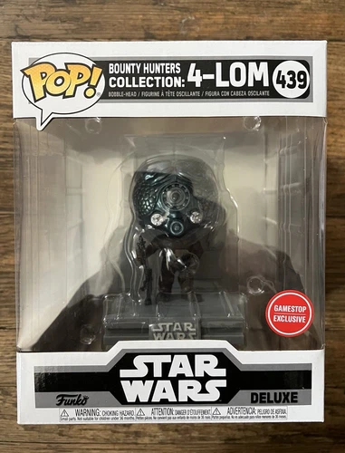 Star Wars Funko Pop Bounty Hunters Collection 4-Lom #439 GameStop Exclusive