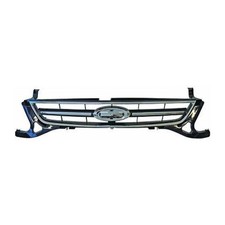 DIEDERICHS Lüftungsgitter Kühlergrill chrom/schwarz für FORD MONDEO 4 ab 08.2010