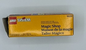 LEGO 1993 Vintage Castle Dragon Masters Magic Shop 6020 Box & Manual ONLY