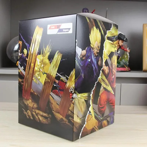 Figura Dragon Ball 18 cm Goku Vs Vegeta Sky Top Wcf Goku Vs Vegeta - Foto 16 di 24