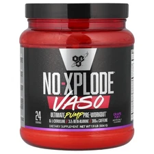 No-Xplode® VASO, Ultimate Pump Pre-Workout, Grape Fury, 1.11 lb (504 g)