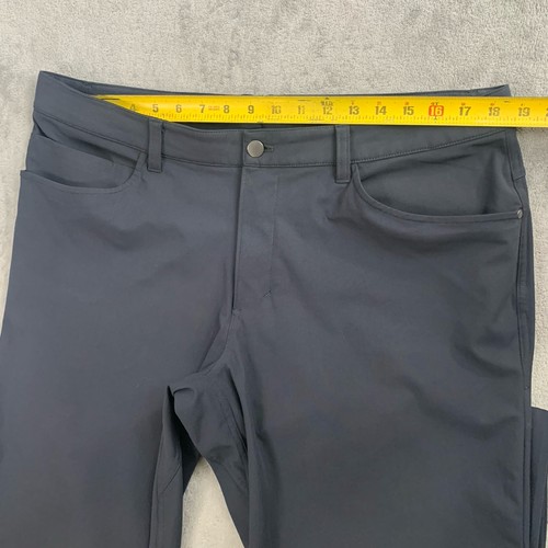 Lululemon ABC Pants Mens 38x29” Gray Trouser Warpstreme Stretch Golf Casual Work - Picture 7 of 14