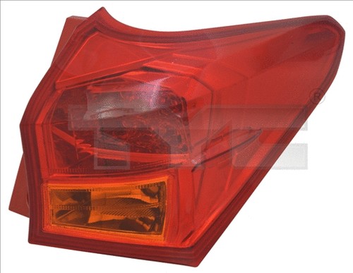 LEFT COMBINATION REAR LIGHT FITS: TOYOTA AURIS ESTATE 1.3 /1.6 /1.4 D-4D /2.0 - Picture 1 of 3