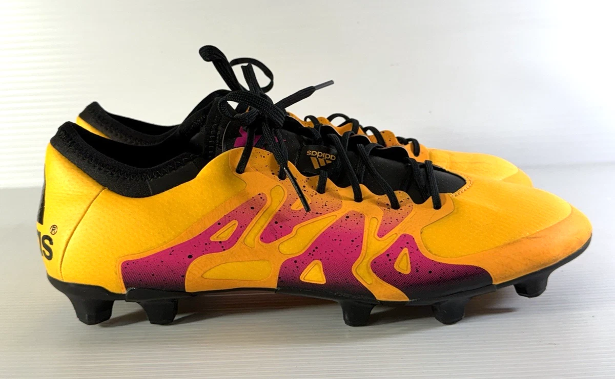 Wejiess Soccer Cleats No Size Tag Men Sz 10 Black Orange Yellow Volt Good Cond WEJIESS Men main image 3