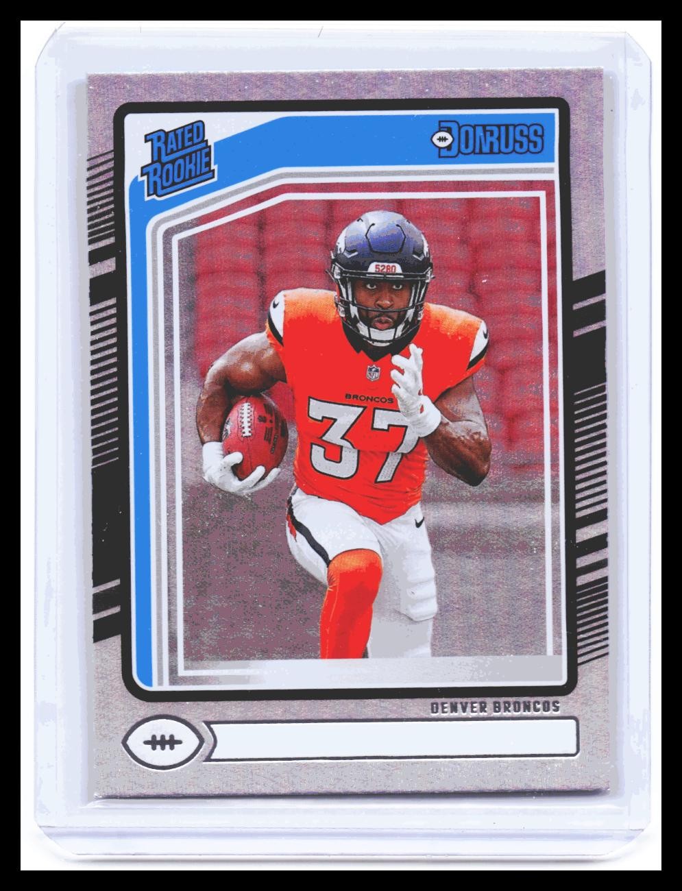 2024 Donruss No Name #335 Audric Estime RC Near Mint or Better