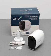 Arlo Essential 1 Wire-free Spotlight Camera Indoor/Outdoor White