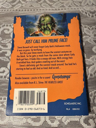 The Haunted Mask II Goosebumps R. L. Stine #36 October 1995 - Picture 2 of 13