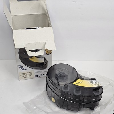 Brady Idxpert Permasleeve PS Wire Markers .375'' x 1'' XPS-375 Black On White 10mm